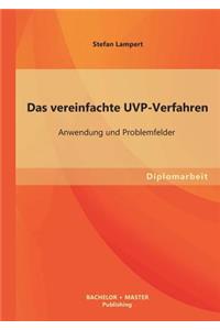 vereinfachte UVP-Verfahren