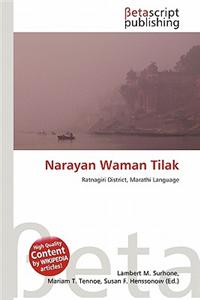 Narayan Waman Tilak