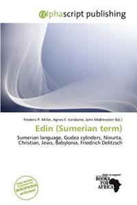 Edin (Sumerian Term)