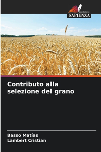 Contributo alla selezione del grano