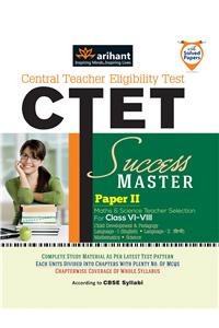 CTET Success Master Paper-2 Class (VI-VIII) Maths & Science Teacher Selection