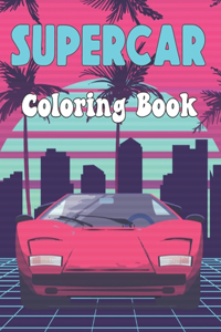 Supercar Coloring Book