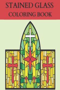 Stained Glass Coloring Book