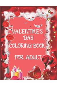 Valentine's Day Coloring Book For Adult