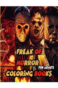 Freak Of Horror Coloring Books