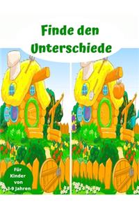 Finde den Unterschiede Für Kinder von 3-9 Jahren