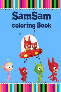 SamSam coloring Book