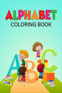 Alphabet coloring book