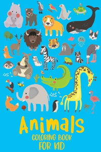 Animal Coloring Book For Kids