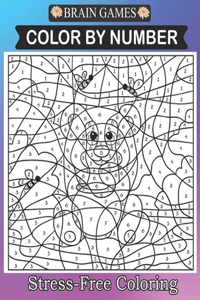 Brain Games Color By Number Stress-Free Coloring