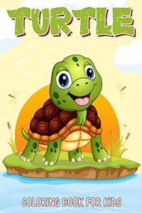 Turtle Coloring Book for Kids
