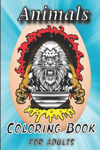Coloring Book For Adults Animals