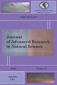 Journal of Advanced Research in Natural Science. Issue 12