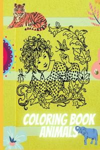 Coloring book animas