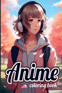 Anime Coloring Book