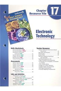 Indiana Holt Science & Technology Chapter 17 Resource File: Electronic Technology