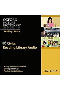 Oxford Picture Dictionary Reading Library Civics Audio CD