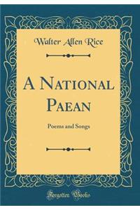 A National Paean