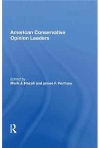 American Conservative Opinion Leaders
