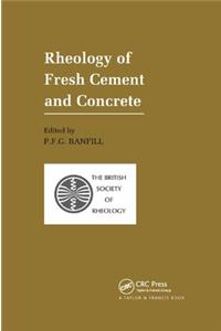 Rheology of Fresh Cement and Concrete
