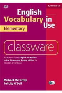 English Vocabulary in Use Elementary Classware