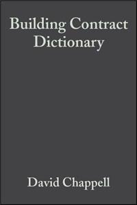 Building Contract Dictionary