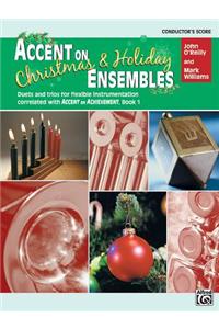 ACCENT ON ENSEMBLES XMAS SCORE