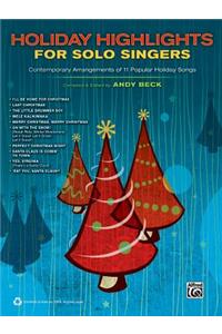 Holiday Highlights for Solo Singers