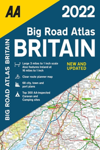 Big Road Atlas Britain Sp 2022