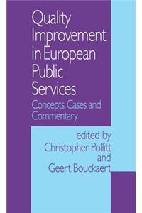 Quality Improvement in European Public Services