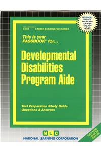 Developmental Disabilities Program Aide