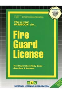 Fire Guard License