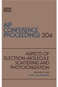 Electron-Molecule Scattering and Ionization