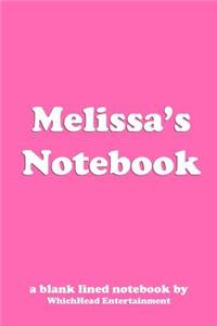 Melissa's Notebook