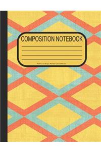 Composition Notebook College Ruled Lined Book