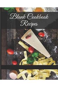 Blank Cookbook Recipes