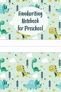Handwriting Notebook for Preschool