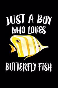 Just A Boy Who Loves Butterfly Fish