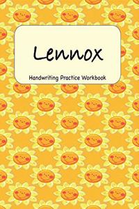 Lennox - Handwriting Practice Workbook