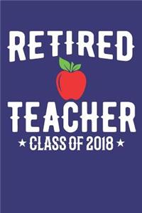 Retired Teacher of 2018