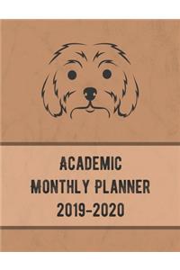 Academic Monthly Planner 2019-2020