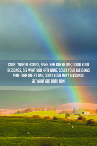 General Worship Bulletin: Count Your Blessings (Package of 100)