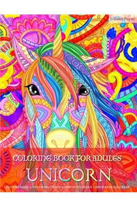 Coloring Book for Adults - Unicorn