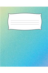 HOLOGRAPHIC Composition Notebook