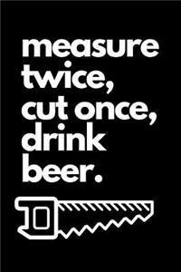 Measure Twice, Cut Once...