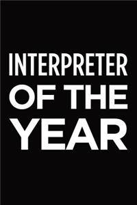 Interpreter of the year