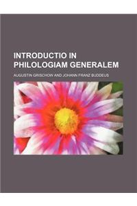 Introductio in Philologiam Generalem