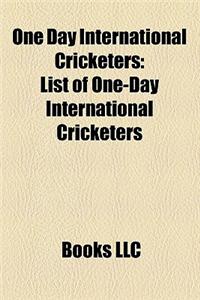 One Day International Cricketers