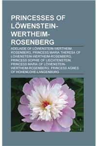 Princesses of Lowenstein-Wertheim-Rosenberg