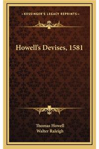 Howell's Devises, 1581